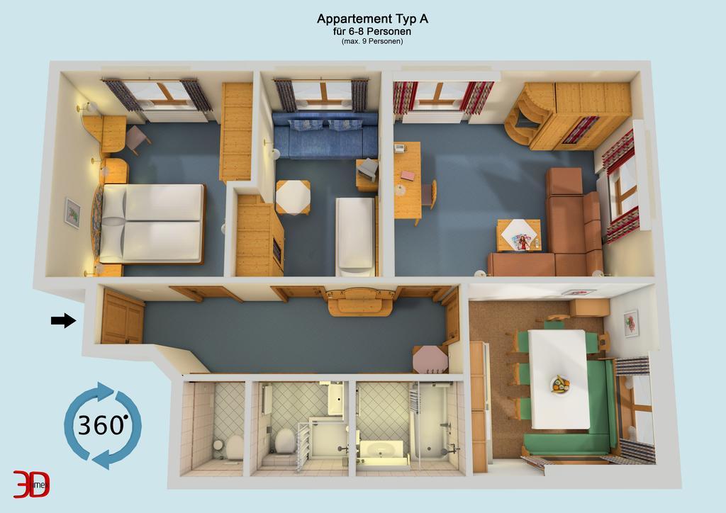 Haus Wallis Hotel Lech Kamer foto